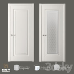 Doors - Factory of interior doors _Terem__ model Bergamo 1 _Modern collection_ 