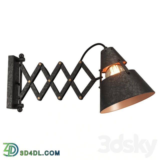 Wall light - Mantra Wall Lamp Industrial 5444 Om