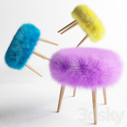 Other soft seating - Lamb chair stool 