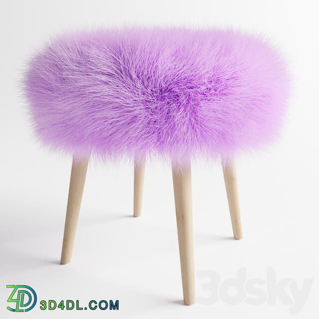 Other soft seating - Lamb chair stool