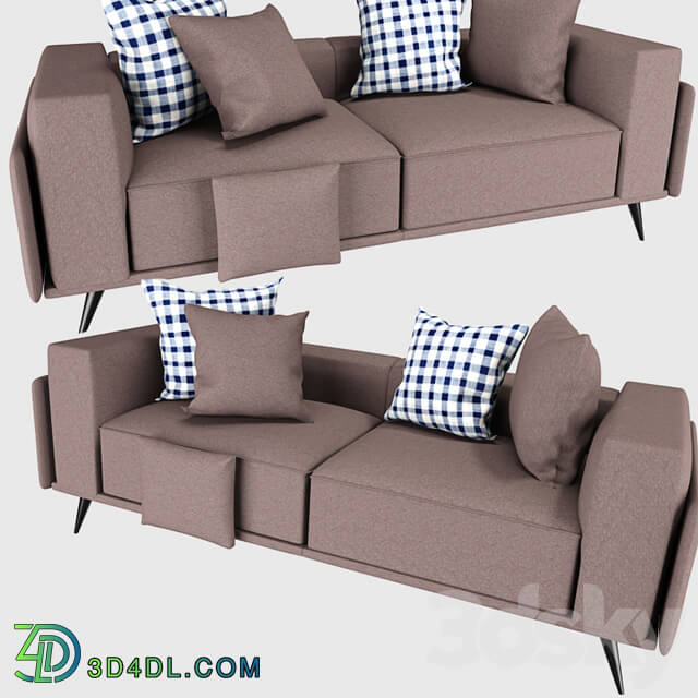 Sofa - fabric modern sofa