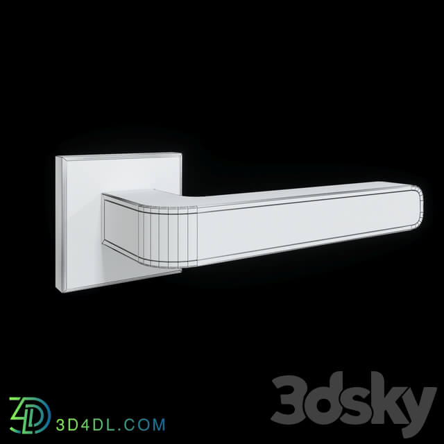 Doors - Handle Arnie Rico PC _ WHITE WHITE E15