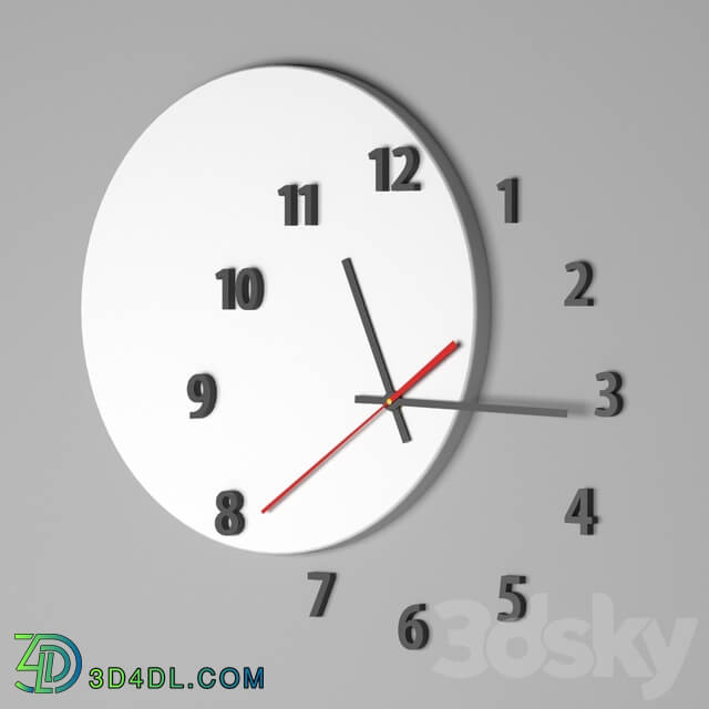 Watches _ Clocks - Wall clock OUT OF TIME