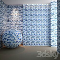 Wall covering - La fontelina wallpaper 