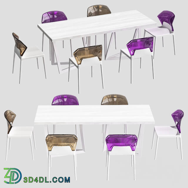 Table _ Chair - 4union Dining set _ 32