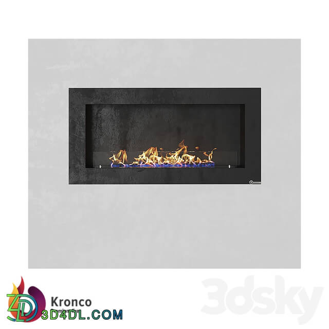 Fireplace - OM - Built-in biofireplace Kronco Classik 1200