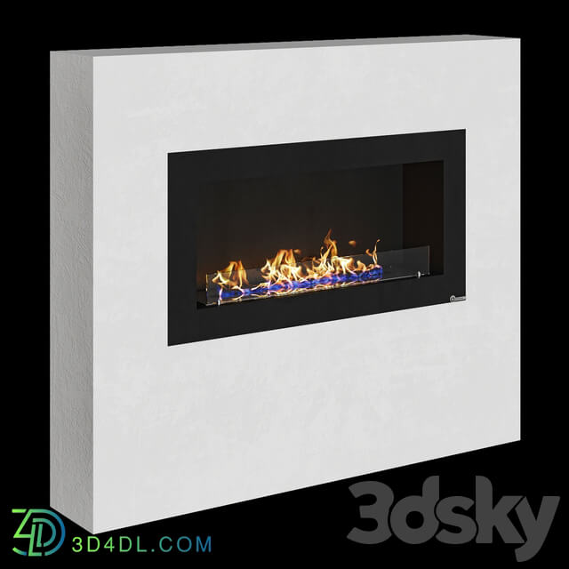 Fireplace - OM - Built-in biofireplace Kronco Classik 1200