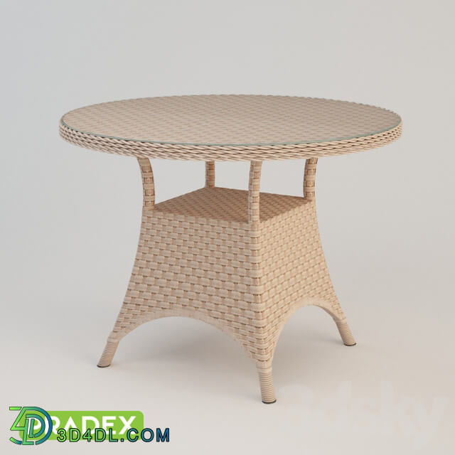 Table - OM Osmo round dining table PRADEX