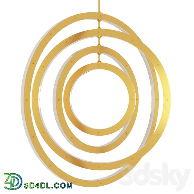 Chandelier - Halo Vertical Suspension Lamp