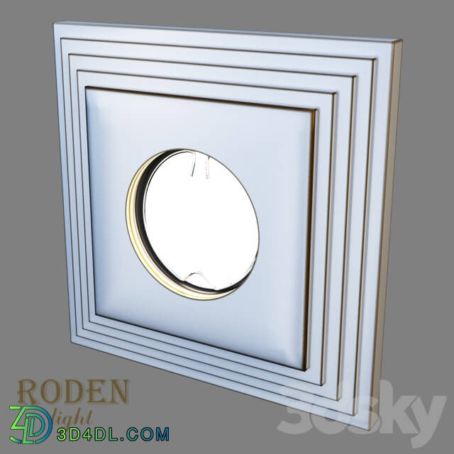 Spot light - OM Recessed gypsum lamp RODEN-light RD-111