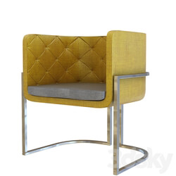 Chair - yellow chair 