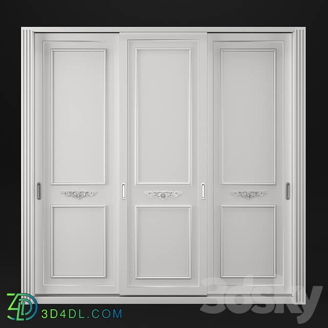 Wardrobe _ Display cabinets - Built-in sliding wardrobe