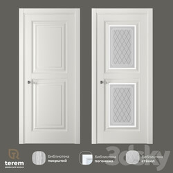 Doors - Interior door factory _Terem__ model Bergamo 2A _Modern collection_ 