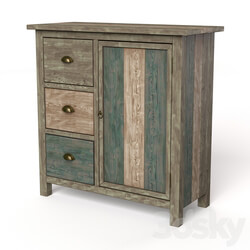 Sideboard _ Chest of drawer - Selma 1 Door Accent Cabinet 