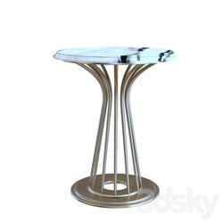 Table - modern circle side table 