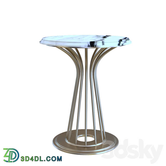 Table - modern circle side table