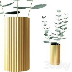 Bouquet - Metal vase Zara home 