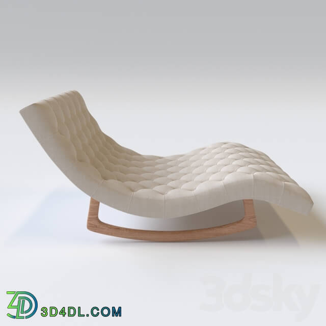 Other soft seating - Adrian Pearsall Chaise Lounge