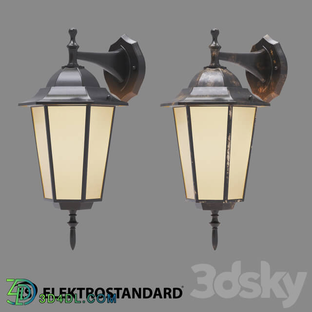 Street lighting - OM Outdoor Wall Light Elektrostandard GL 1004D