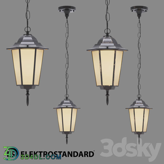 Street lighting - OM Street pendant lamp Elektrostandard GL 1004H