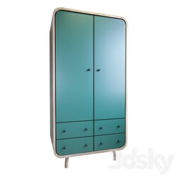 Wardrobe _ Display cabinets - Scandinavian-style wardrobe _Ellipse_ 