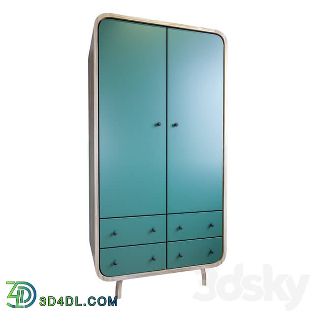 Wardrobe _ Display cabinets - Scandinavian-style wardrobe _Ellipse_