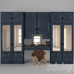 Wardrobe _ Display cabinets - Furniture composition b01 