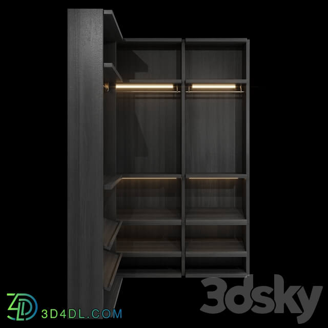 Wardrobe _ Display cabinets - MisuraEmme Millimetrica ANGLE
