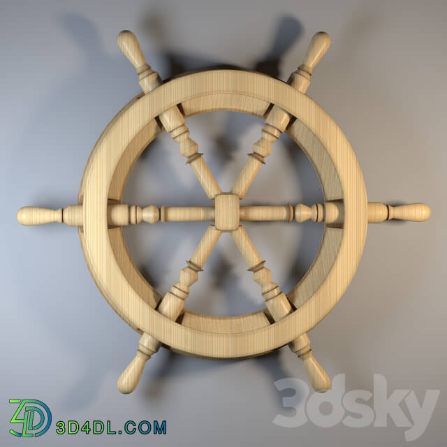 Other decorative objects - ship steering