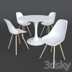 Table _ Chair - Tulip table 