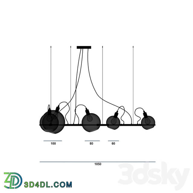 Chandelier - Chandelier _Cassiopeia_ _Cassiopeia_ art. 20922 from Pikartlights _ Let__39_s Design