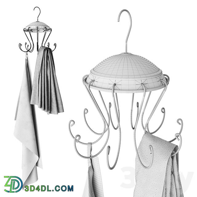 Other decorative objects - BORSTAD Hanger with hooks