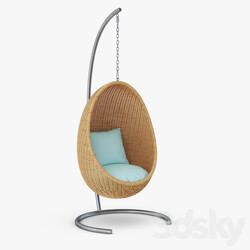 Other - Hanging wicker chair 