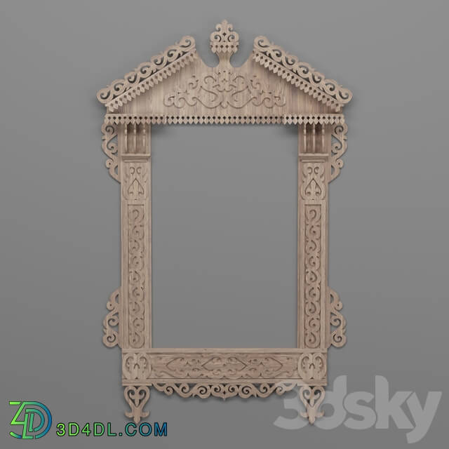 Decorative plaster - Carved Frame 2