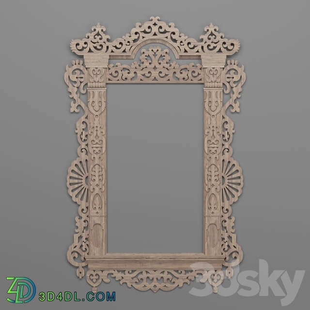 Decorative plaster - Carved Frame 3
