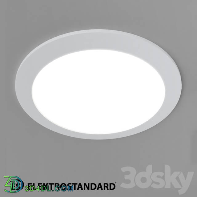 Ceiling lamp - OM Recessed downlight Elektrostandard DLR003 24W 4200K