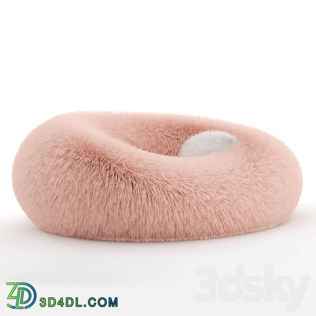 Other soft seating - Dusty pink beanbag