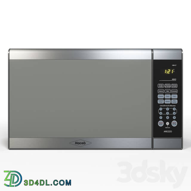 Kitchen appliance - Microwave oven 0.7 _ Haceb