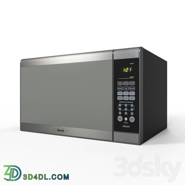 Kitchen appliance - Microwave oven 0.7 _ Haceb