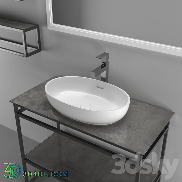 Bathroom furniture - Collection of plumbing and bathroom furniture _PLAZA NEXT_