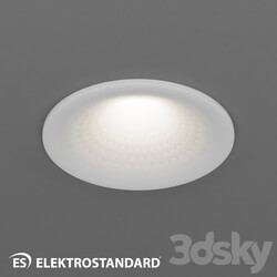 Spot light - OM Recessed downlight Elektrostandard 9904 LED 5W WH 