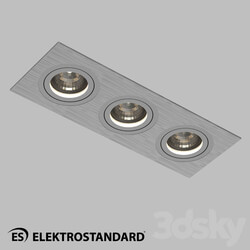 Spot light - OM Aluminum Spotlight Elektrostandard 1011_3 MR16 CH Chrome 