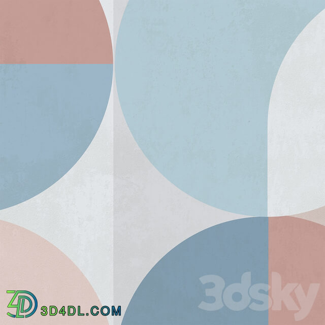 Wall covering - Creativille _ Wallpapers _ 81123 Contemporary circles