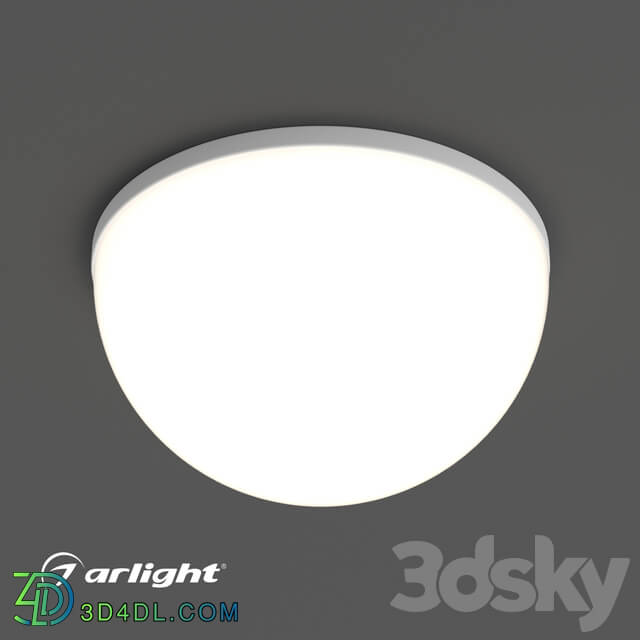 Ceiling lamp - Luminaire LTD-80R-Opal-Sphere 5W
