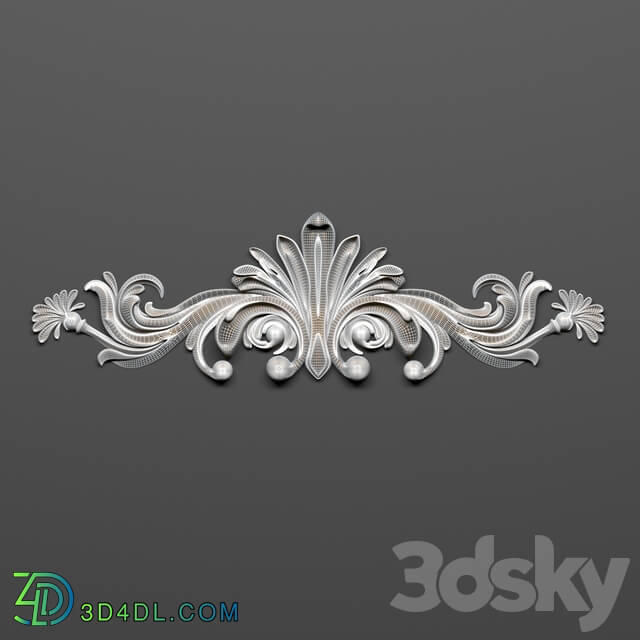 Decorative plaster - Decorative patch C11