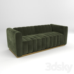 Sofa - green sofa 