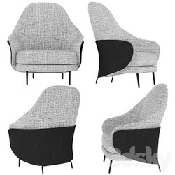 Arm chair - Minotti Angie GamFratesi design armchair 