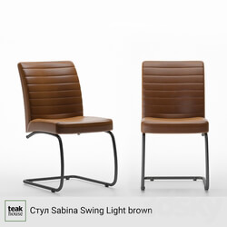 Chair - Chair Sabina Swing Light brown 