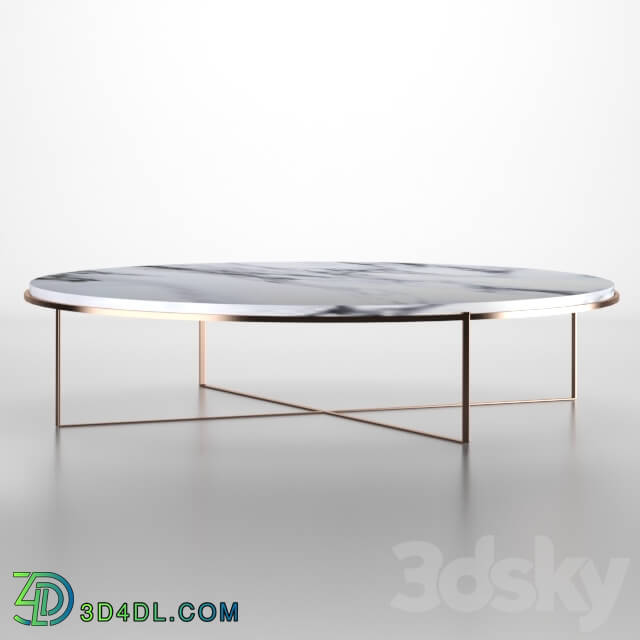 Table - Minotti Calder Bronze. Coffee table