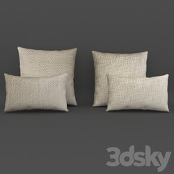 Pillows - Pillows Handwoven Merino Wool Pillow Collection by Restoration Hardware. 